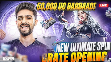 50,000 UC CRATE OPENING 😱 NEW Ultimate Set + M762 MAX OUT! | BGMI BIGGEST UC SPENDING 💸
