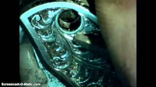 Hand Engraving Scrollwork Shading by Shaun Hughes