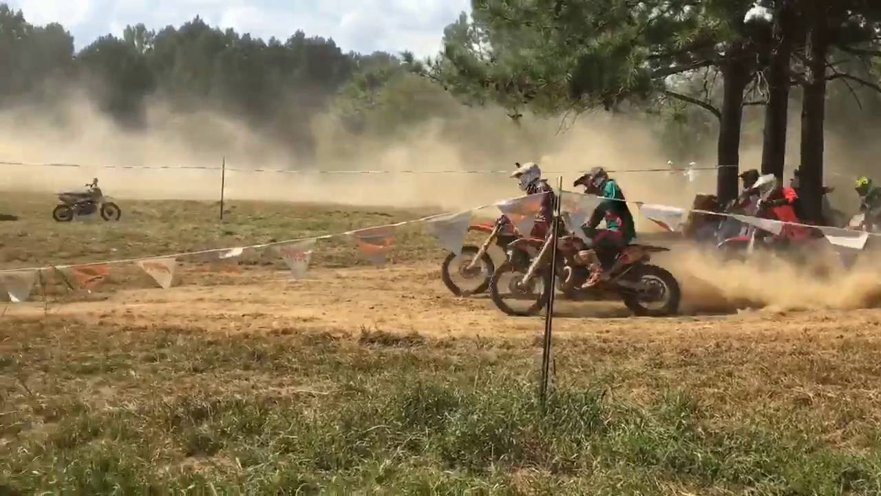 SECCA Racing Cornerstone 9/3/16 B250 Holeshot 1st & 2nd Moto's - YouTube