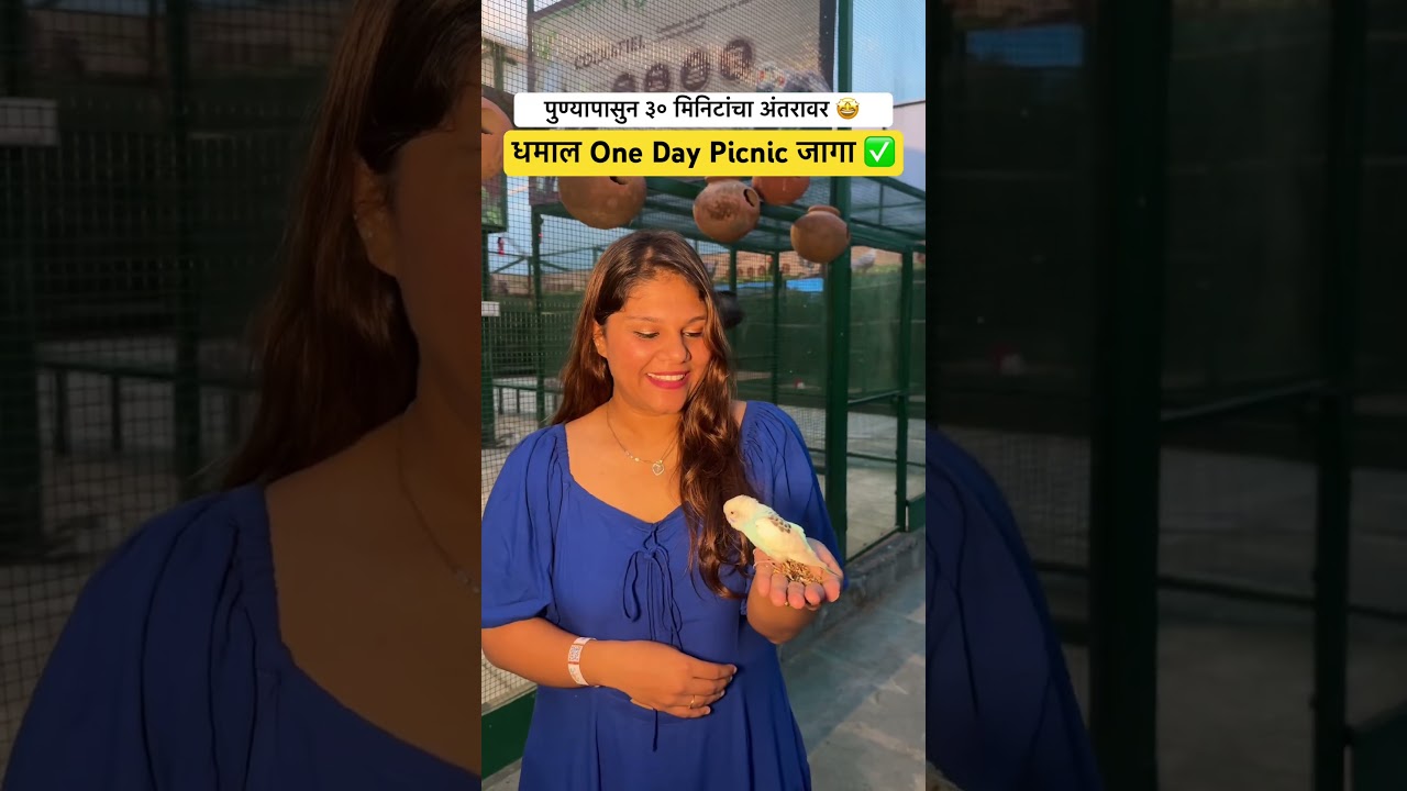 पुण्याजवळ बेस्ट One day picnic spot ✅ #मराठी #onedaypicnic #onedaytrip #पुणे #maharashtra