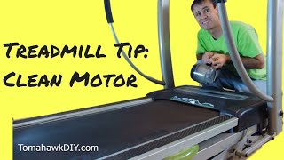 Treadmill Tip #1 - Clean Dust From Motor