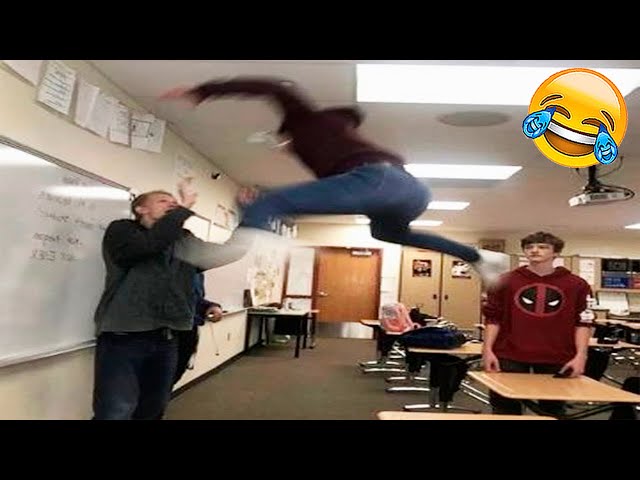 Best Funny Videos Compilation 🤣 Pranks - Amazing Stunts - By Just F7 🍿 #69 class=