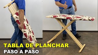 recuperar Banco de iglesia Bendecir Tabla de Planchar de Madera Paso a Paso - Tutorial de Carpintería - YouTube