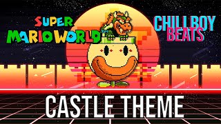 Castle Theme - Super Mario World Synthwave Remix [VISUALIZER]