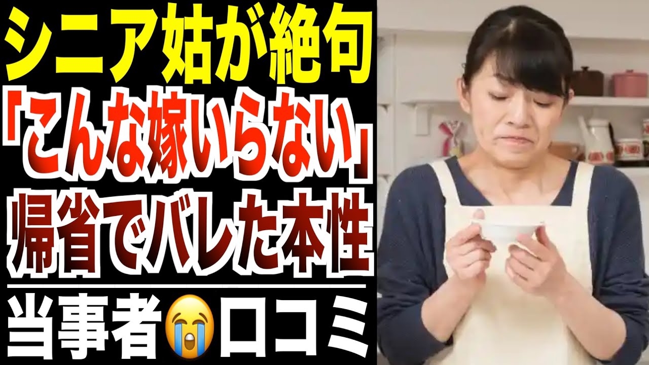 【シニア絶句】「こんな嫁、いらなかった」帰省でバレた本性 ！姑怒りの口コミ30選紹介します。