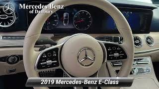 Certified 2019 Mercedes-Benz E-Class E 450, Danbury, CT U13192P