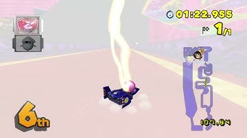 Mario Kart Wii (Fusion) Custom Tracks - Mirror (1 Player) #088 with Kirby