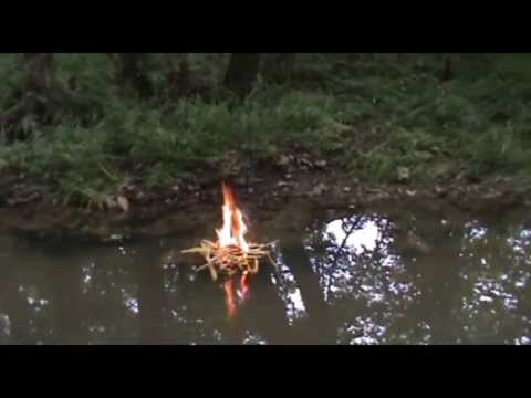 Floating fire