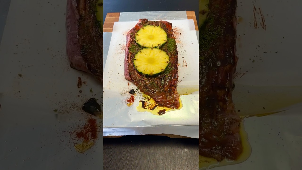 Pork Ribs & Pineapple 🍍 3h/300🌡️Incredible Tasty 