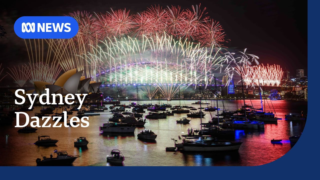 Sydney dazzles with New Year’s Eve fireworks | ABC News