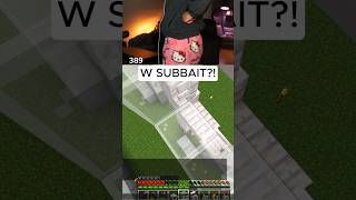 Rotpilz mit ERFOLGREICHEM Subbait?!😯😂 Twitch/Rotpilz #rotpilz #minecraft #shorts #craftattack