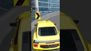 Yellow Car Vs Bullet - Train 3D Driving Class Gameplay #shorts #short #gameplay