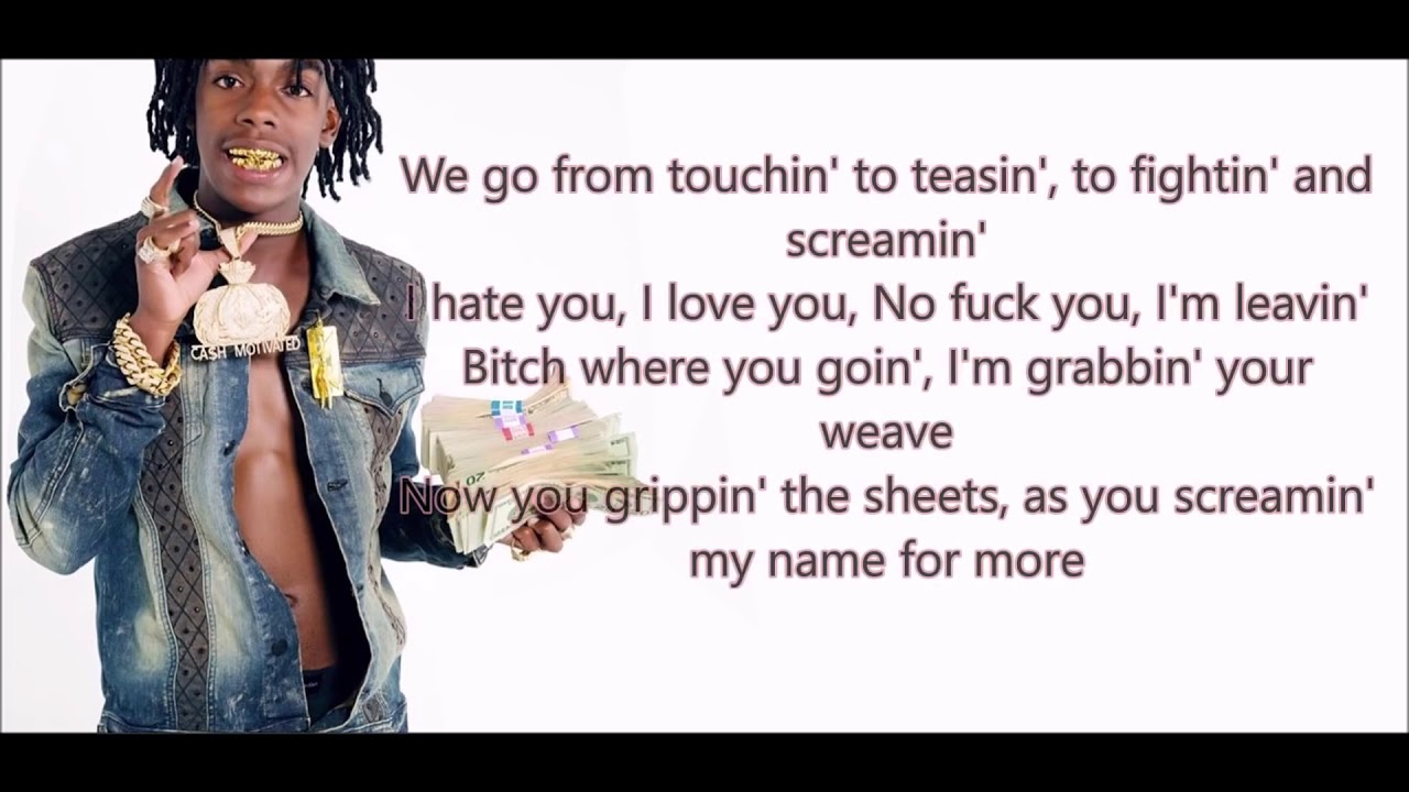 Ynw Melly Wine 4 Me ( lyric video) YouTube