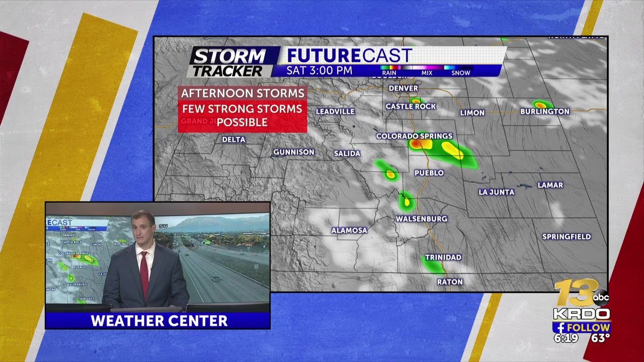 Calmer weather today - YouTube