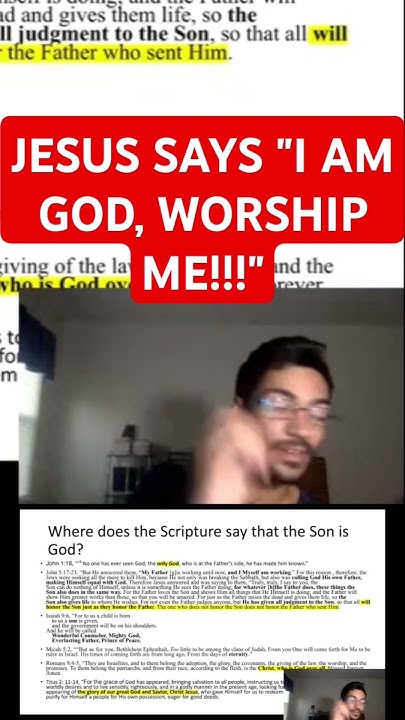 Where Does Jesus Say I Am God Worship Me christinity theology where-does-jesus-say-i-am-god-worship-me-christinity-theology