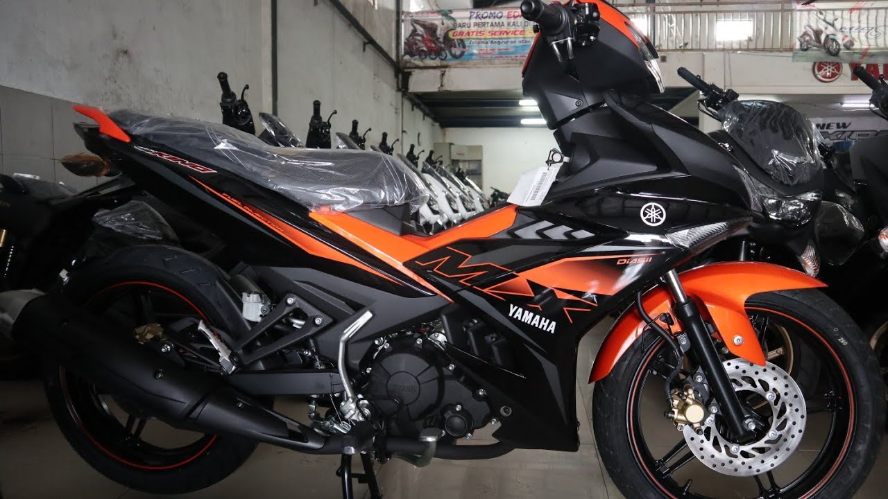 Ini Dia Yamaha MX  King  2019 Warna Hitam Orange Gagah Dan 