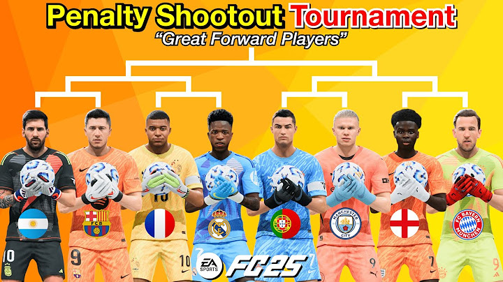 Great Forwards become Goalkeepers! Penalty Shootout Tournament! Messi, Ronaldo, Vini Jr…【FC 25】