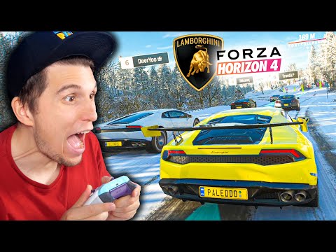 Mein erstes Rennen im Lamborghini Huracan | Forza Horizon 4