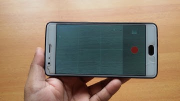 How to Enable / Activate grid lines in camera oneplus mobile