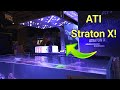 ATI Straton X - World's Thinnest Reef Tank LED! AquaH 2025