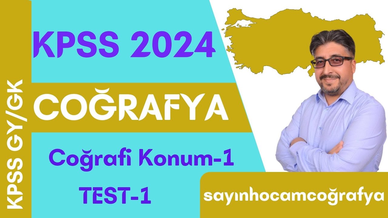 HASAT ZAMANI SORU BANKASI TEST-01 COĞRAFİ KONUM-1 #coğrafya #kpss #tyt #ayt