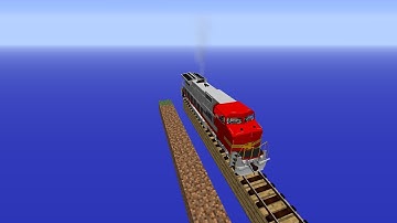 Minecraft Immersive Railroading vs Grass