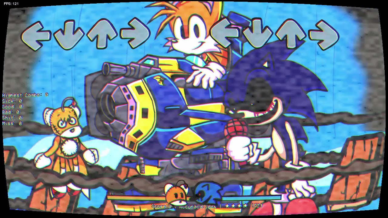 Sonic exe vs tails exe mod fanmade oficial mod [Friday Night Funkin'] [Mods]