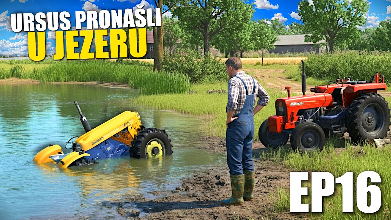 NAŠAO SAM URSUS U JEZERU?! KO GA JE OSTAVIO TAMO?!! | Staro Imanje EP16