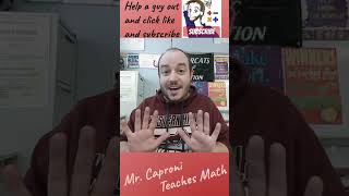Multiply by 9 on hands math trick  #shorts