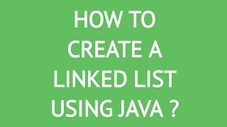 HOW TO CREATE A LINKED LIST IN JAVA (In hindi) | DATA STRUCTURES | CODE PRACTICE