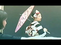 レトロストライプ振袖撮影