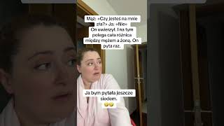 Jak mąż pyta 🤣#shorts #polska #polskahumor #smieszne#relatable #humor #smiech#smiesznefilmy #memes