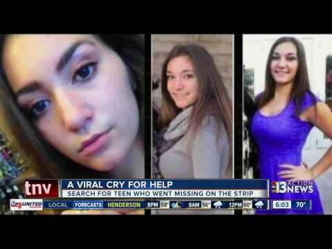 Las Vegas Missing Persons - Video seeks to help find teen who went missing in Las Vegas