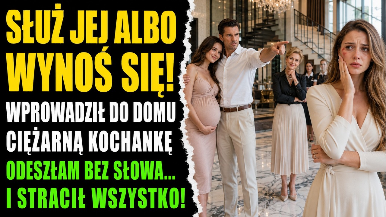 W deszczowy wieczór naszej piątej rocznicy mój mąż wszedł do domu w Wilanowie z ciężarną kochanką u boku. „Od dzisiaj Klaudia tu zamieszka. Masz jej usługiwać" – oznajmił, a moja teściowa dodała:...
