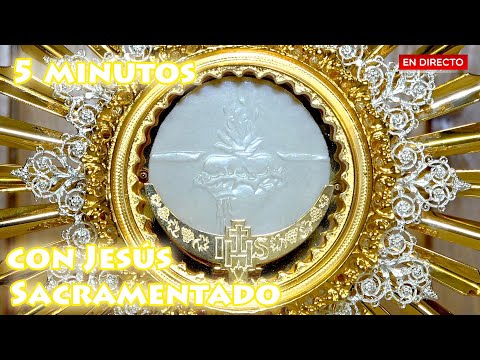 🙏Cinco minutos con Jesús Sacramentado✨Martes 27 de enero de 2026