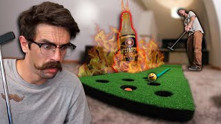 I SPICED UP A PUTT PONG CHALLENGE!