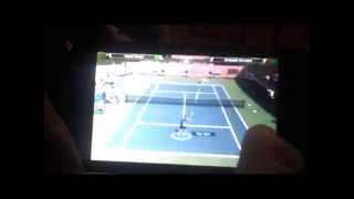 Gaming On Micromax A87-Virtual Tennis