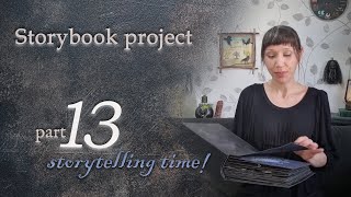 Fairytale storybook project, part 13 (and last!) - reading out Lady Js locket