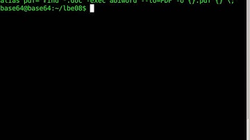 Converting Word DOC files to PDF