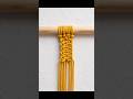 Easy Macrame Design #macramepattern #knot #macrameforbeginners #beginners #diymacrame #macrame #art