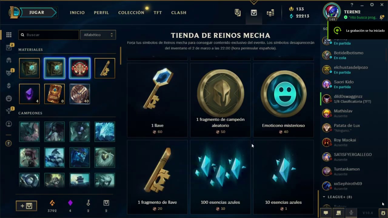 League Of Legends Roll The Dice