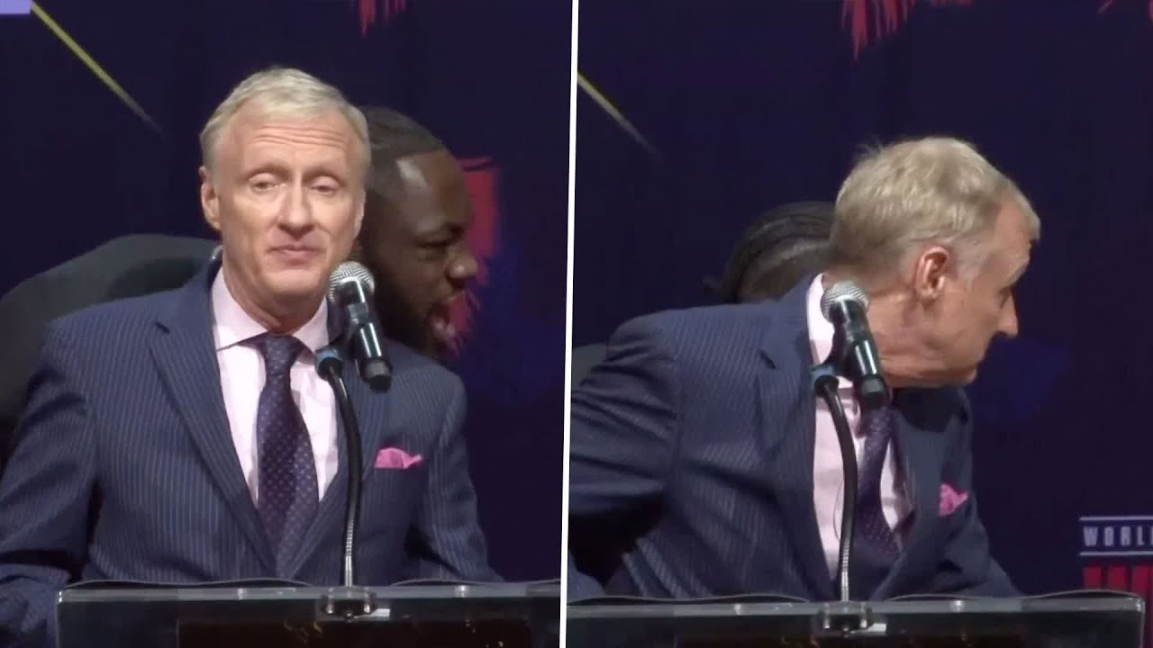 Deontay Wilder's scream scared this boxing announcer to death 😰😂 YouTube