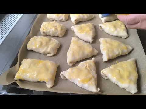 Очень вкусная узбекская слоеенная самса с тыквой или мясом Пальчики оближешь