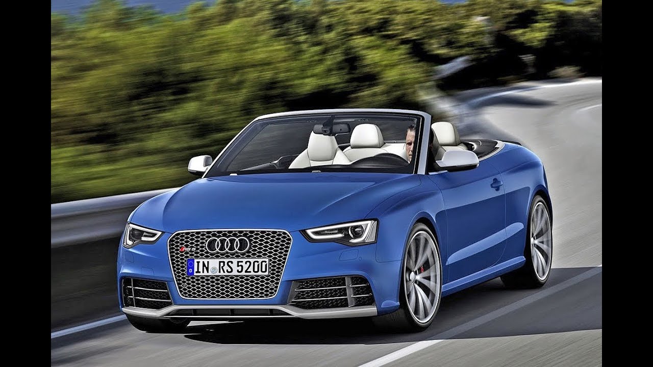 Audi Rs 5 Cabriolet Das Sturm Klang Cabrio Youtube