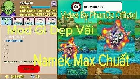 Ngọc Rồng Online : Đi dạo Mod Minh Huy Tv