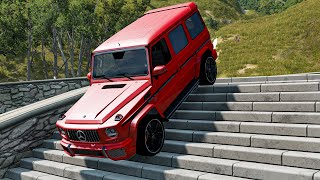 Cars vs Stairs – BeamNG.Drive