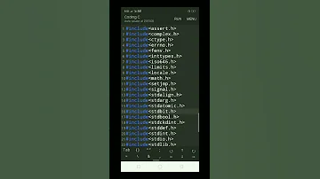 C Language All Header File Coding Clanguage Codingonmobile 