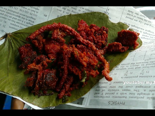 MUTTON BOTI FRY | Nellore Street Food | Andhra Street food | India street food | STREET FOOD