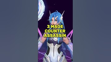 3 MAGE TERKUAT COUNTER ASSASSIN #mobilelegends