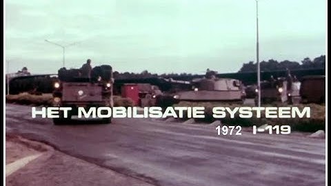 1972 Het mobilisatiesysteem 1-119 ( 1e Versie )
